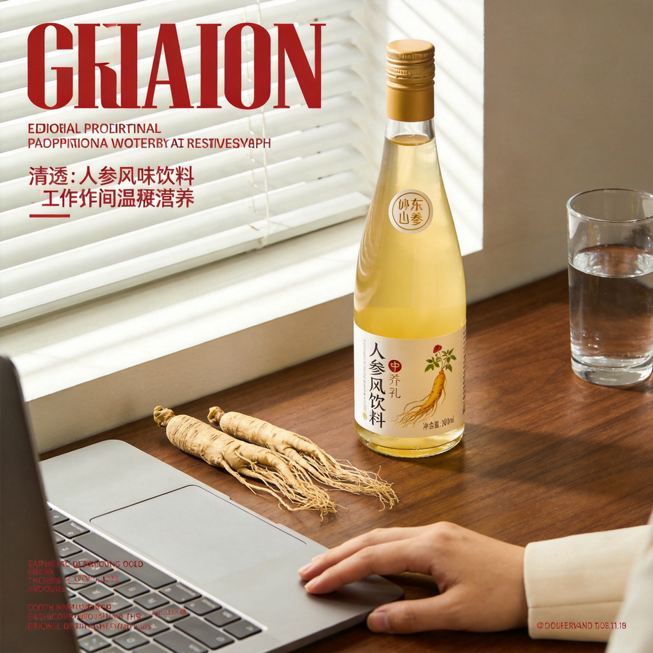人参水日常精力养护指南：熬夜加班族的轻滋养打开方式