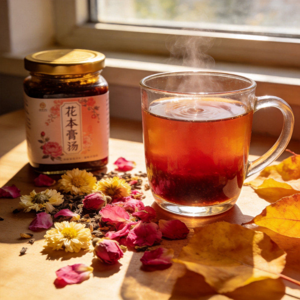 秋季女性养生指南：王妃坤宁膏的花本清润之道